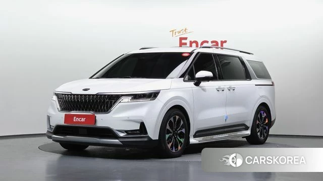 Kia Carnival 4th generation 2021 Белый из Кореи