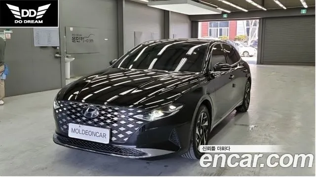 Hyundai The New Grandeur IG Hybrid 2020 Черный из Кореи