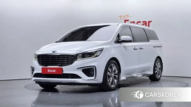 Kia The New Carnival 2018 Белый из Кореи