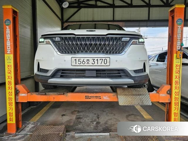 Kia Carnival 4th generation 2021 Белый из Кореи