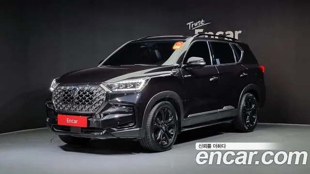 Ssangyong All New Rexton 2021 Черный из Кореи