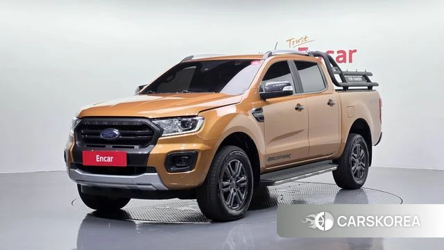 Ford Ranger 3rd Generation 2022 Оранжевый из Кореи