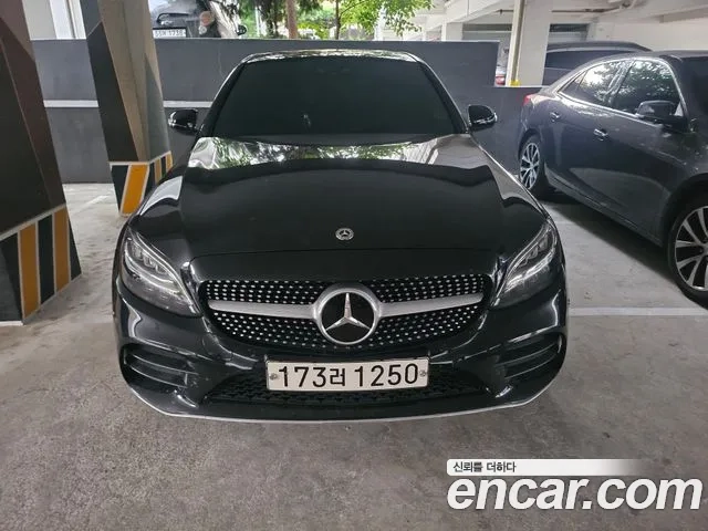 Mercedes-Benz C-Class W205 2021 Черный из Кореи