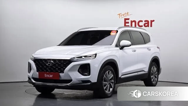 Hyundai Santa Fe TM 2020 Белый из Кореи