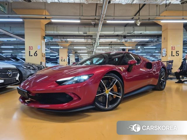 Ferrari 296 GTB 2024 Красный из Кореи