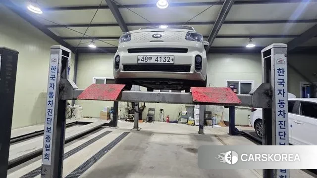 Kia The New Ray 2018 Жемчужный цвет из Кореи