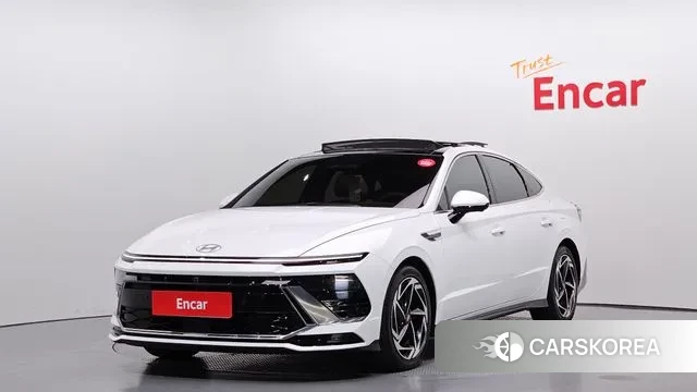 Hyundai Sonata D Edge (DN8) 2023 Белый из Кореи