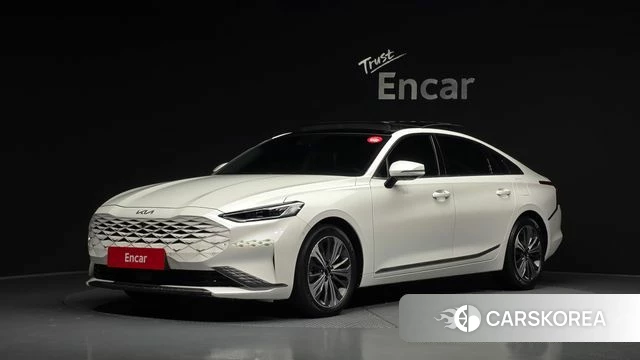 Kia K8 2021 Белый из Кореи
