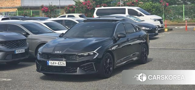 Kia The New K5 Hybrid 3rd generation 2024 Черный из Кореи