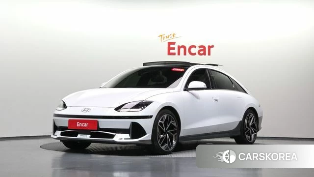 Hyundai Ionic 6 2022 Белый из Кореи