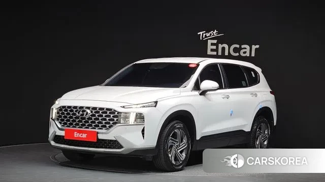 Hyundai The New Santa Fe 2021 Белый из Кореи