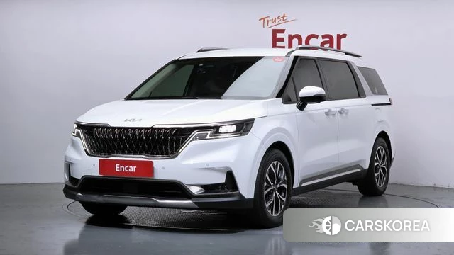 Kia Carnival 4th generation 2022 Белый из Кореи