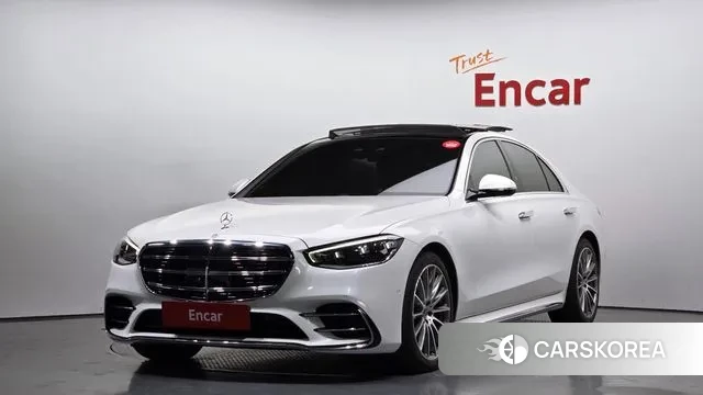 Mercedes-Benz S-Class W223 2022 Белый из Кореи