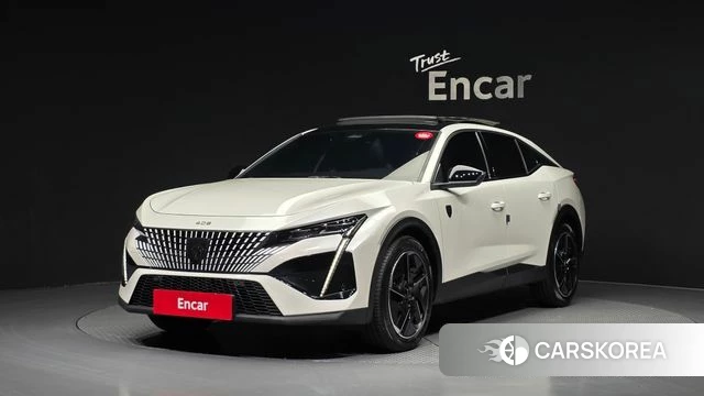 Peugeot 408 2023 Белый из Кореи