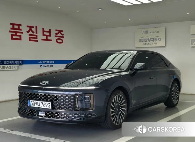 Hyundai Grandeur Hybrid (GN7) 2023 Серый из Кореи