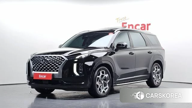 Hyundai Palisade 2022 Черный из Кореи