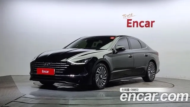 Hyundai Sonata Hybrid (DN8) 2020 Черный из Кореи