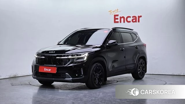 Kia The New Seltos 2023 Черный из Кореи