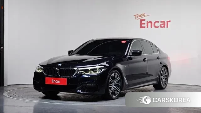 BMW 5 Series (G30) 2019 Черный из Кореи