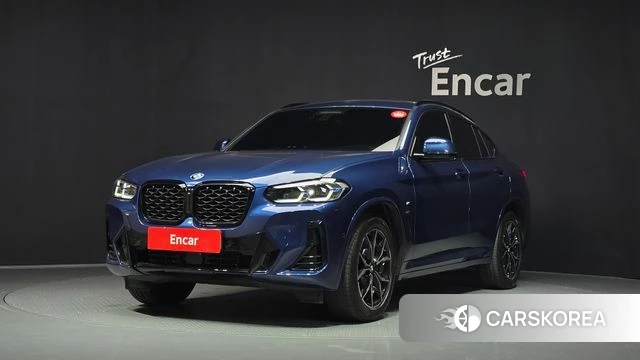 BMW X4 (G02) 2023 Синий из Кореи