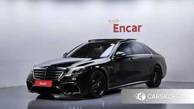 Mercedes-Benz S-Class W222 2018 Черный из Кореи