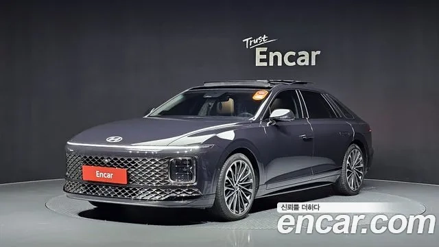 Hyundai Grandeur Hybrid (GN7) 2023 Синий из Кореи