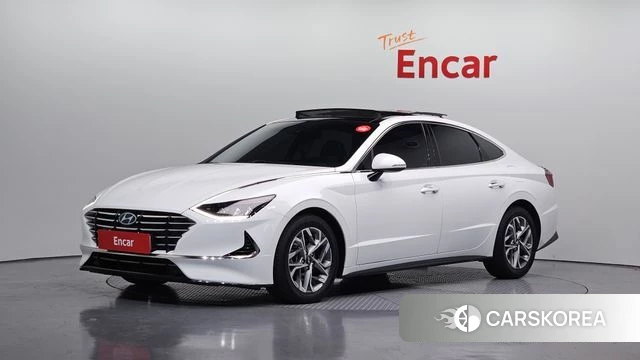Hyundai Sonata (DN8) 2019 Белый из Кореи