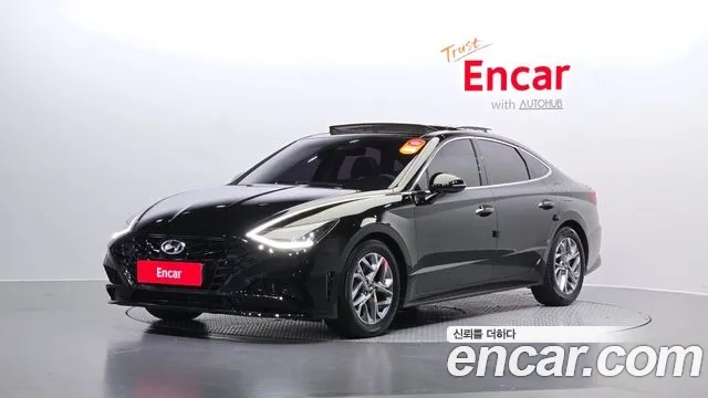 Hyundai Sonata (DN8) 2020 Черный из Кореи