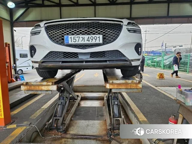 Genesis GV70 2021 Белый из Кореи