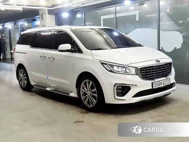 Kia The New Carnival 2020 Белый из Кореи