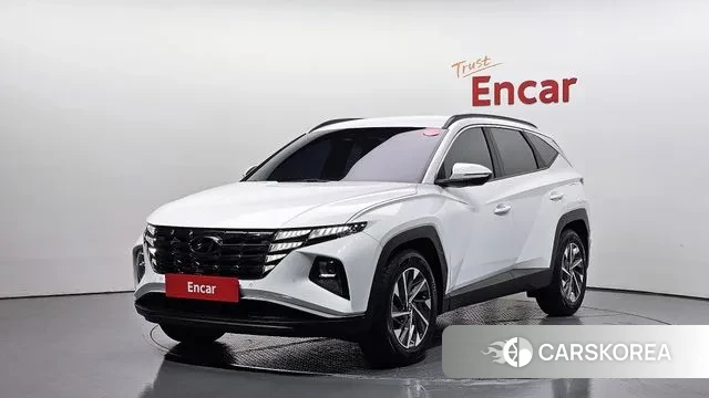 Hyundai Tucson (NX4) 2021 Белый из Кореи