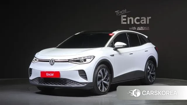 Volkswagen ID.4 2023 Белый из Кореи