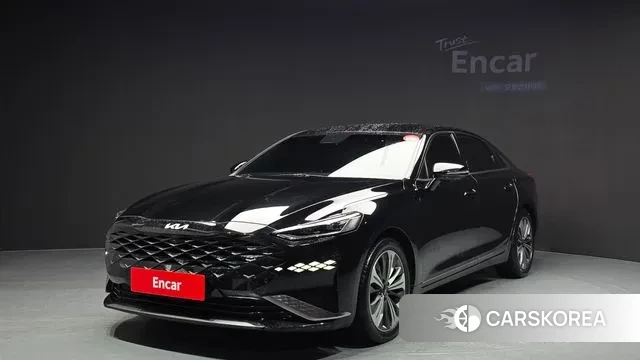 Kia K8 Hybrid 2022 Черный из Кореи