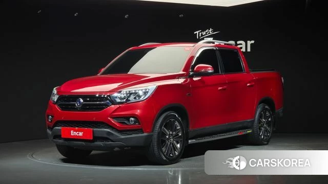 Ssangyong Rexton Sports 2018 Красный из Кореи