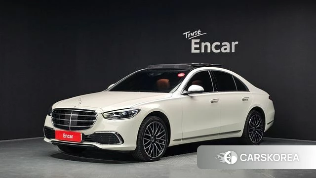 Mercedes-Benz S-Class W223 2021 Белый из Кореи