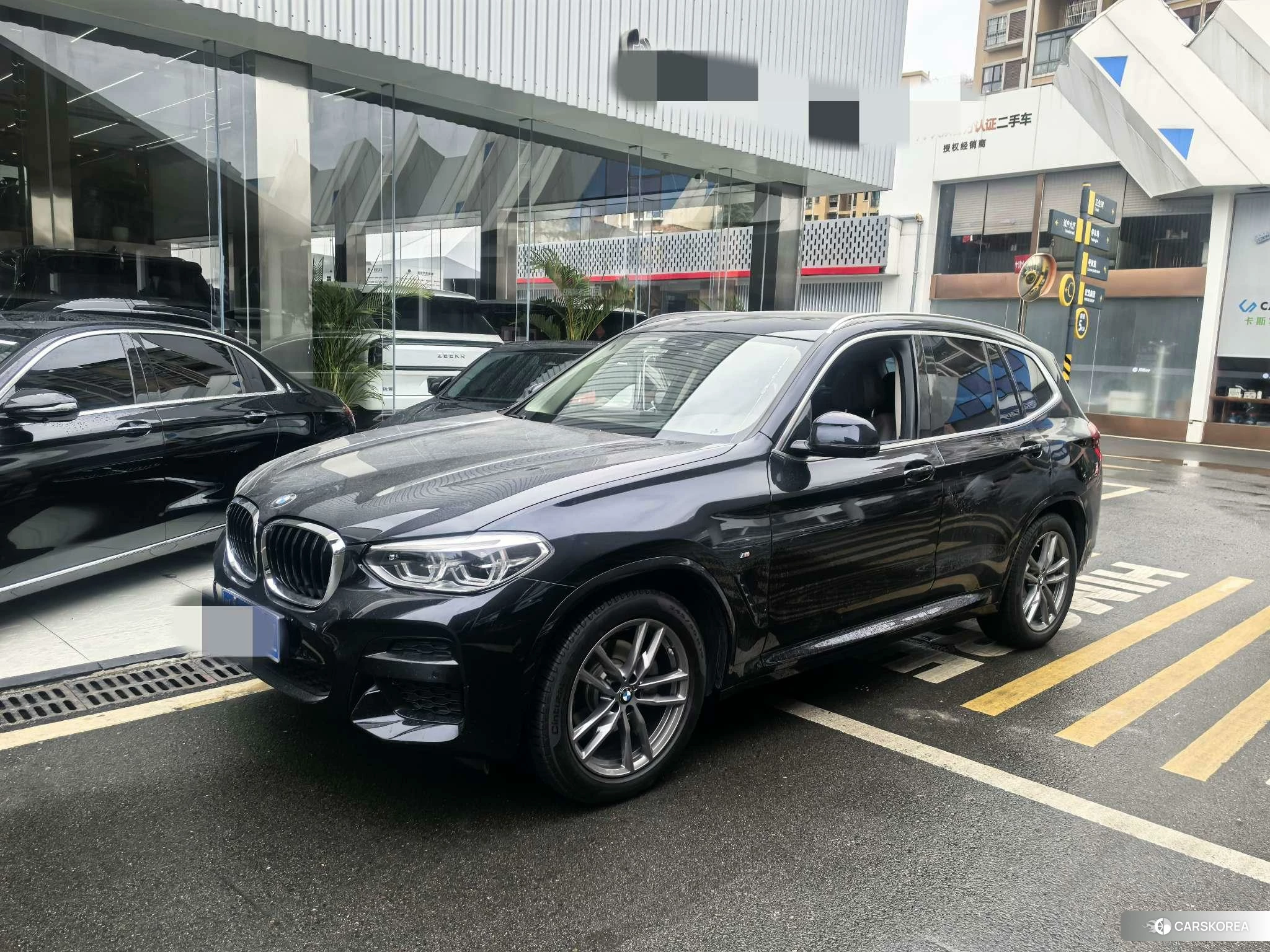 BMW X3 2021 Черный из Китая