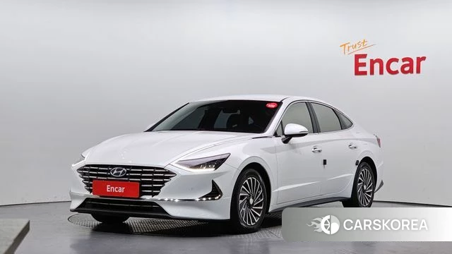 Hyundai Sonata Hybrid (DN8) 2020 Белый из Кореи
