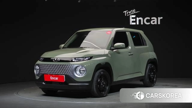 Hyundai Casper 2022 Светло-зеленый из Кореи