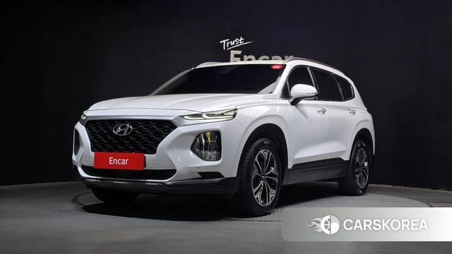 Hyundai Santa Fe TM 2018 Белый из Кореи