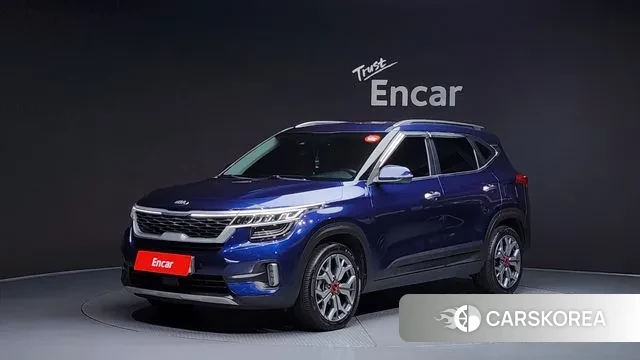 Kia Seltos 2019 Синий из Кореи