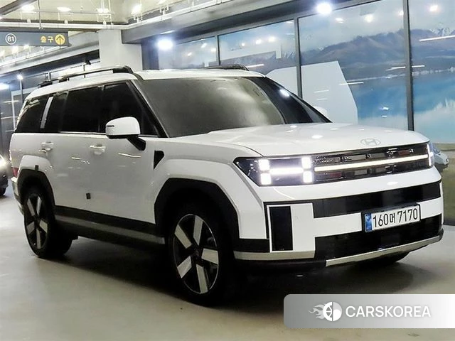 Hyundai Santa Fe (MX5) 2025 Белый из Кореи