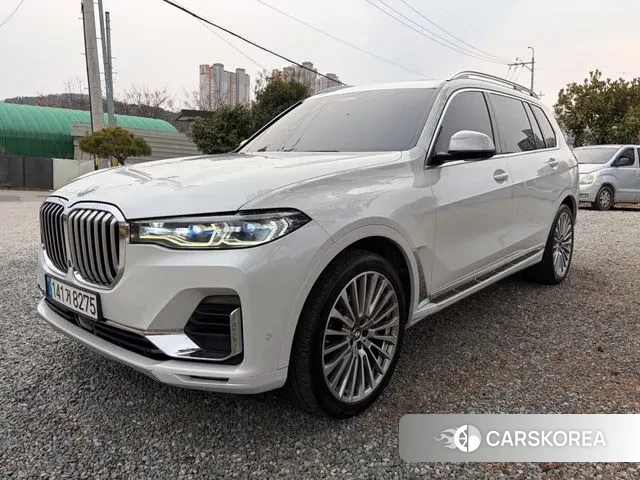 BMW X7 (G07) 2020 Белый из Кореи