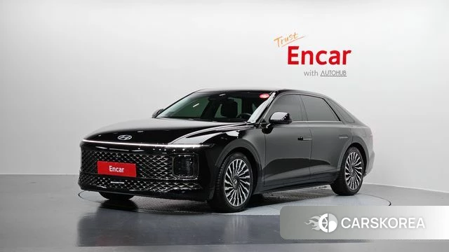 Hyundai Grandeur (GN7) 2023 Черный из Кореи