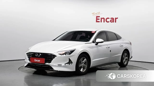 Hyundai Sonata (DN8) 2019 Белый из Кореи