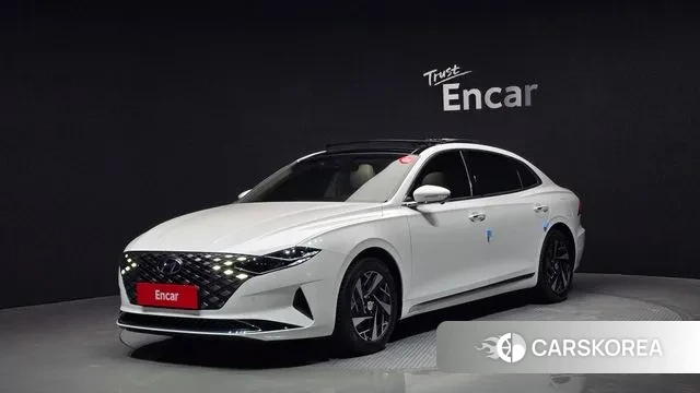 Hyundai The New Grandeur IG Hybrid 2022 Белый из Кореи
