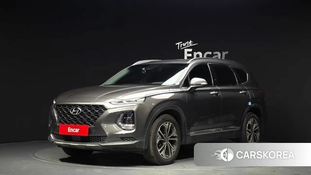 Hyundai Santa Fe TM 2018 Серый из Кореи