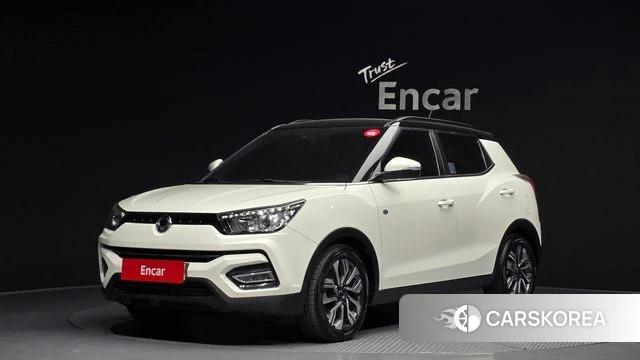 Ssangyong Tivoli Armor 2018 Жемчужный цвет из Кореи