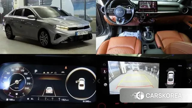 Kia The New K3 2nd generation 2022 Серебряный из Кореи