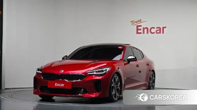 Kia Stinger 2019 Красный из Кореи