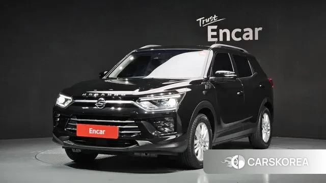 Ssangyong Beautiful Korando 2019 Черный из Кореи
